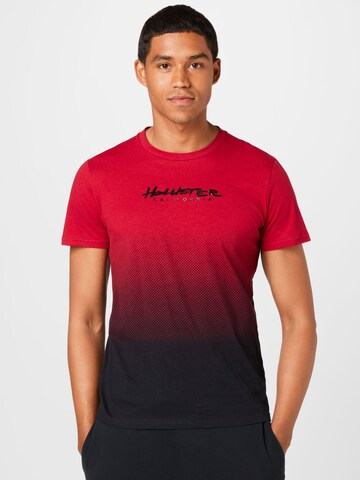 HOLLISTER Shirt in Rood: voorkant