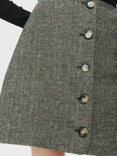 NÜMPH Skirt ' AVEY ' in mottled grey / Black, Item view