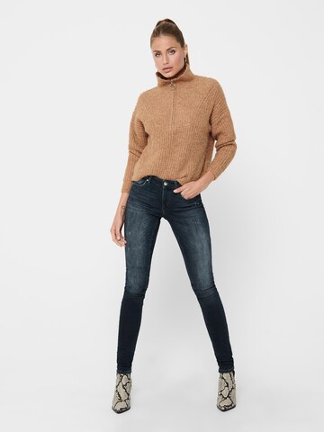 Pull-over 'Emily' ONLY en marron