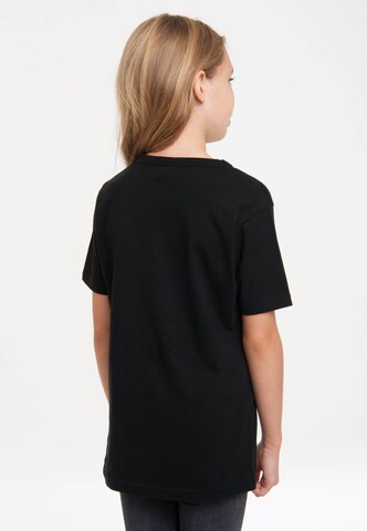LOGOSHIRT Shirt 'Der kleine Maulwurf' in Zwart