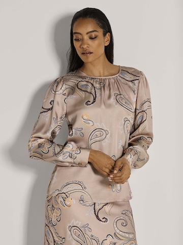 Chemisier MADELEINE en beige : devant