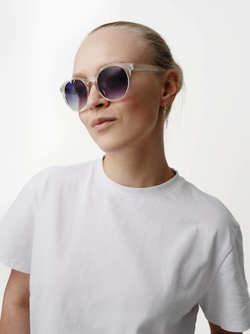 Lunettes de soleil ECO Shades en bleu : devant