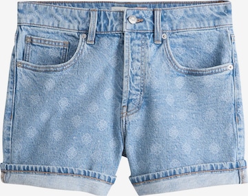 Next Regular Shorts in Blau: Vorderseite