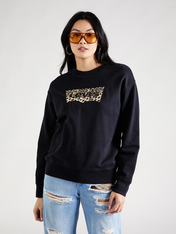 LEVI'S ® Sweatshirt 'Graphic Standard Crew' i blå: framsida