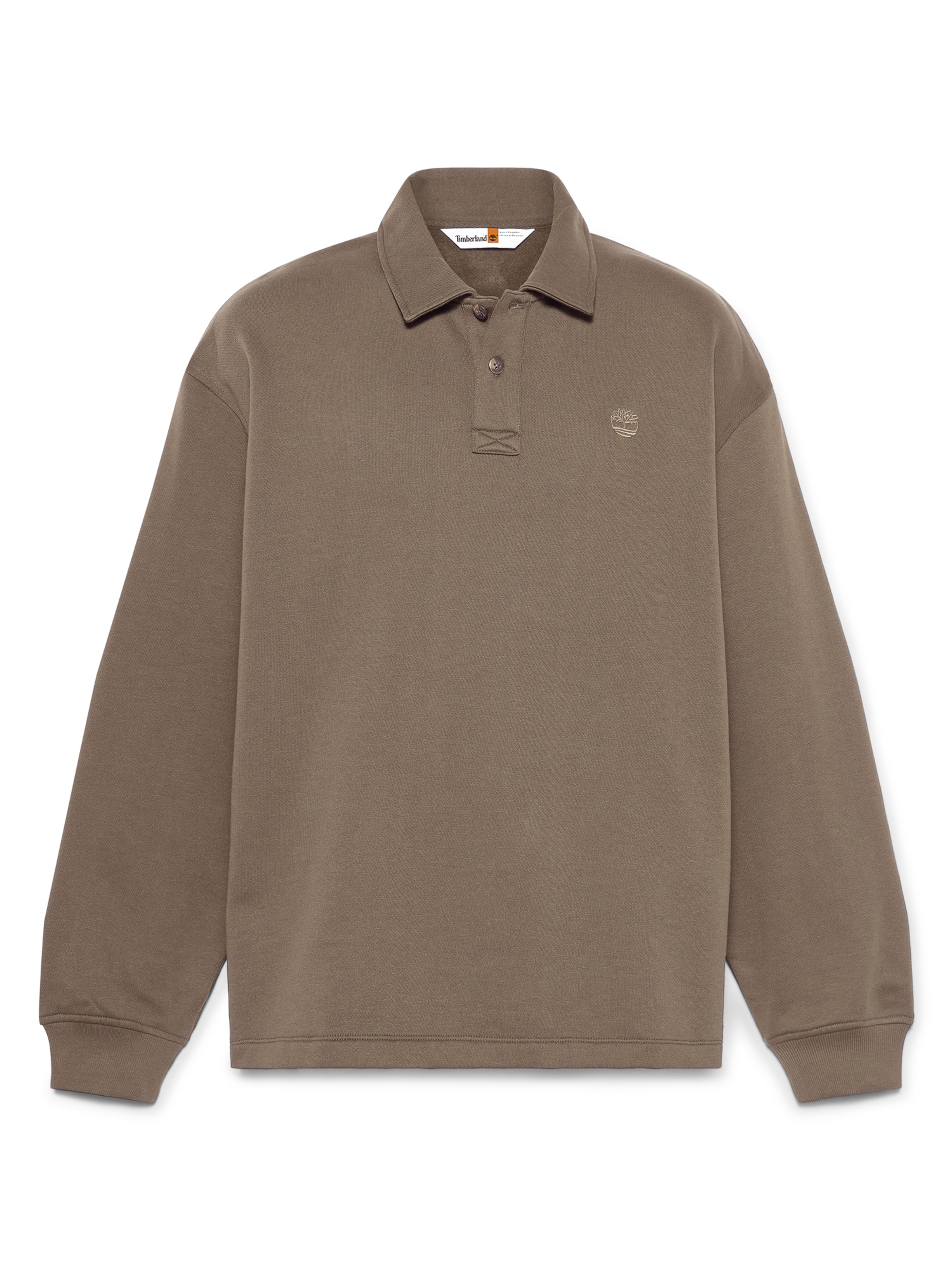 TIMBERLAND Μπλούζα φούτερ σε καφέ: μπροστά