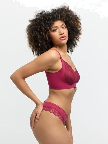 Push-up Soutien-gorge 'Comfort BH mit Lace' cfab en rose