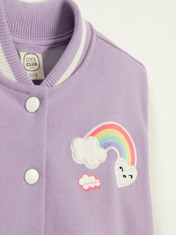 Cool Club Sweatjacka i lila