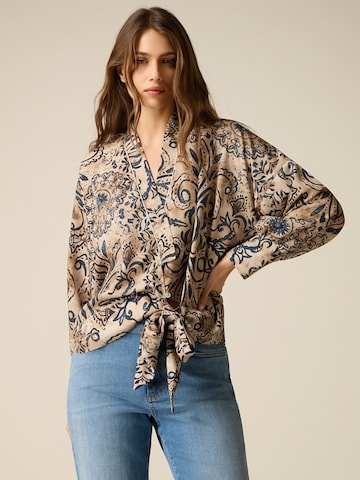 oltre - Blusa en beige: frente