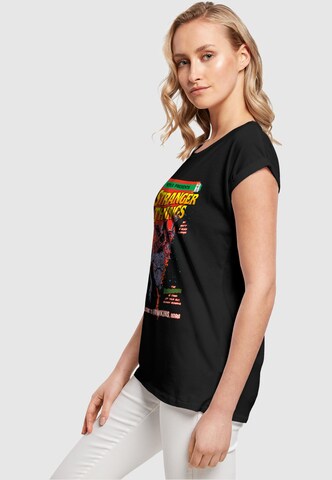 ABSOLUTE CULT T-Shirt 'Stranger Things - Comic Cover' in Schwarz