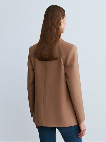 Veste d’hiver 'Jacken' Dilvin en marron