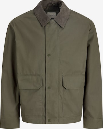 Veste mi-saison JACK & JONES en vert : devant