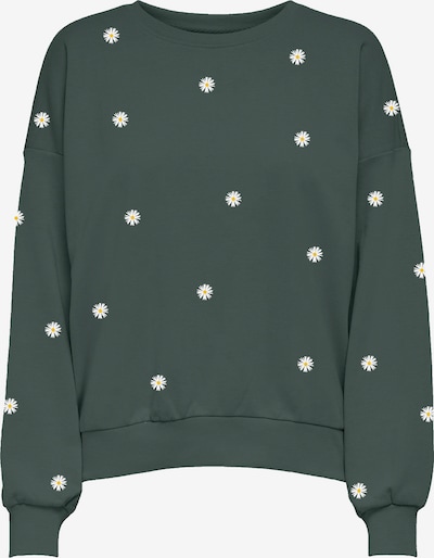 ONLY Sweater majica 'ONLBROOKE' u žuta / kraljevski zelena / bijela, Pregled proizvoda