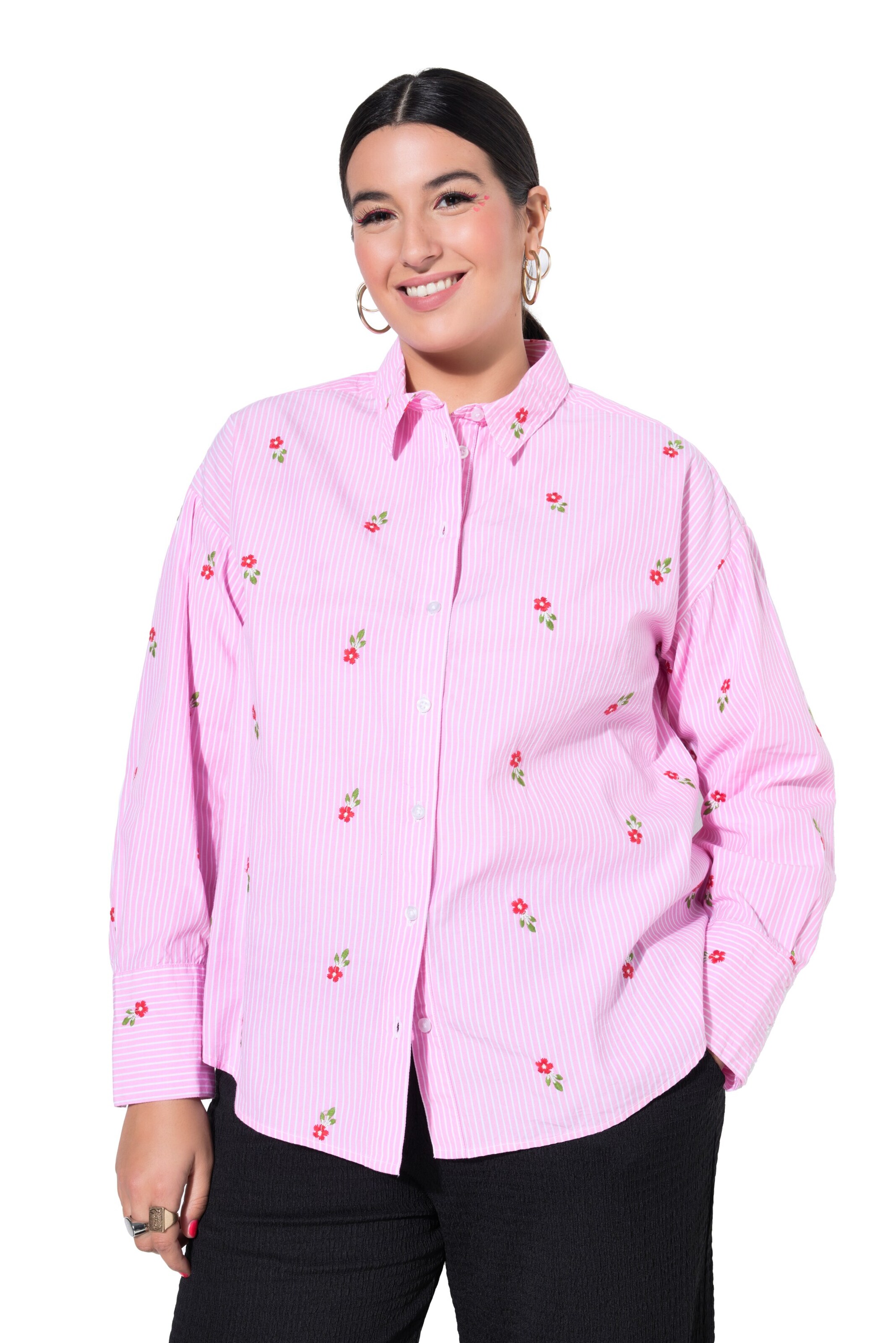 Studio Untold Bluse in Pink: Vorderseite