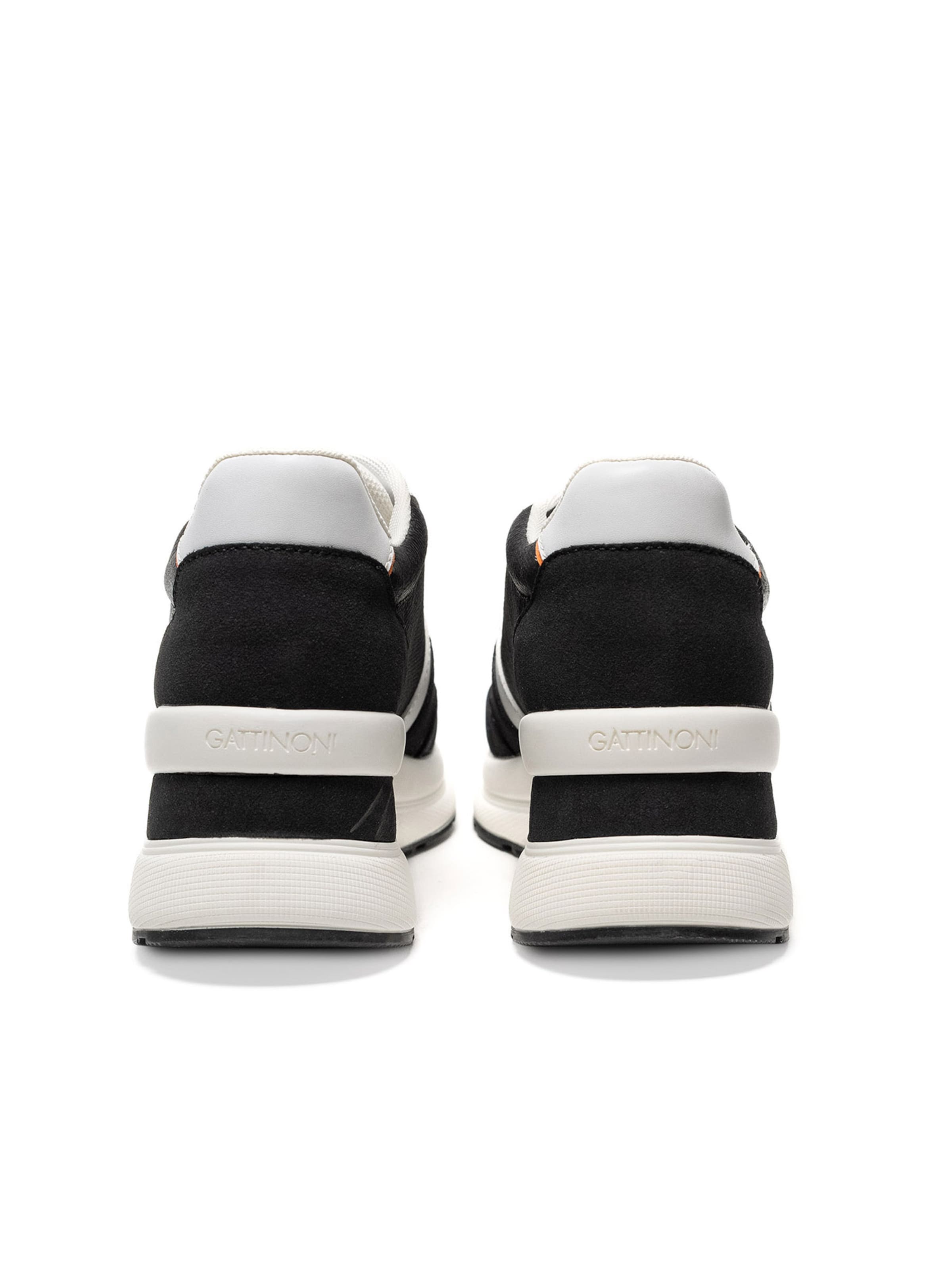 Gattinoni Platform trainers in Black