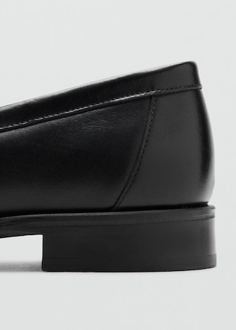 MANGO MAN Moccasins 'Venecimo' in Black