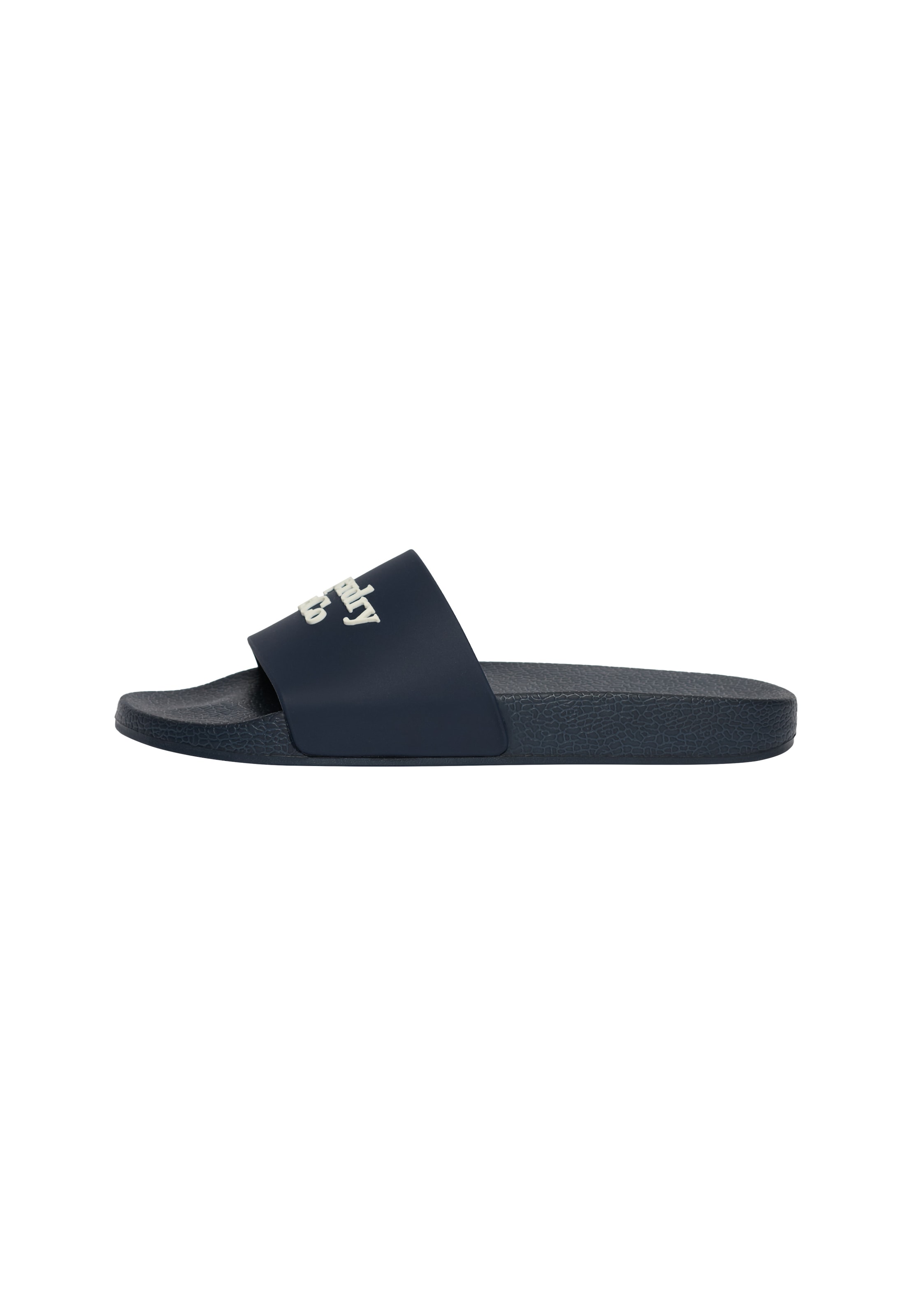 Superdry & Co Strand-/badschoen in Blauw: voorkant
