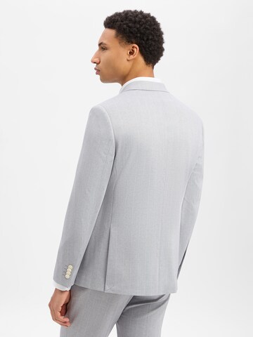 Finshley & Harding London Comfort fit Business-colbert in Grijs