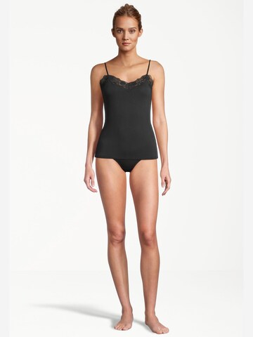 Nina von C. Undershirt 'Romance' in Black