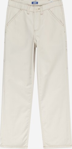 Jack & Jones Junior Regular Broek 'KARL CARPENTER' in Beige: voorkant