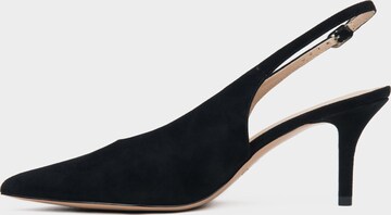 Décolleté '25151-2' di Estro in nero: frontale