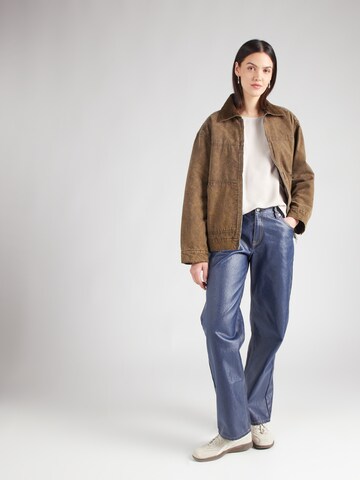 PIECES Blus 'PCANNA' i grå
