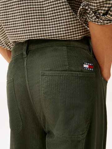 Tommy Jeans Regular Hose 'Ryan' in Grün