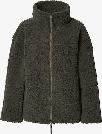 Gina Tricot Jopa iz flisa 'Pile' | rjava barva: sprednja stran