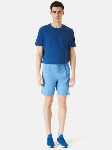 regular Pantaloni con pieghe di Boggi Milano in blu