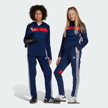 ADIDAS PERFORMANCE Slimfit Sportbroek 'Tiro 25 Essentials' in Blauw