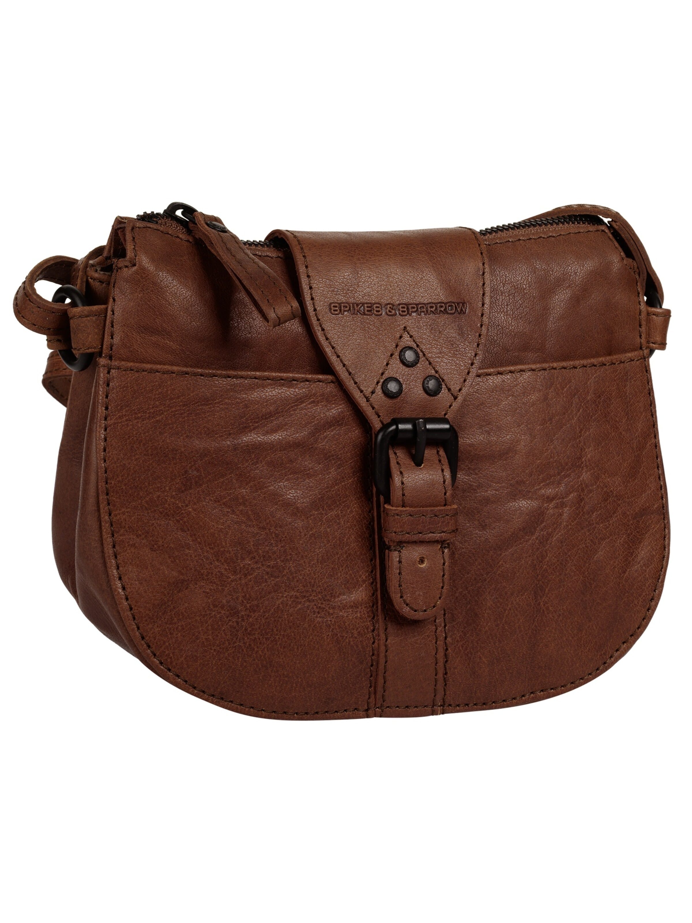 Spikes & Sparrow Crossbody Bag in Brown
