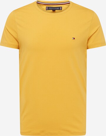 TOMMY HILFIGER - Slim Fit Camisa em amarelo: frente
