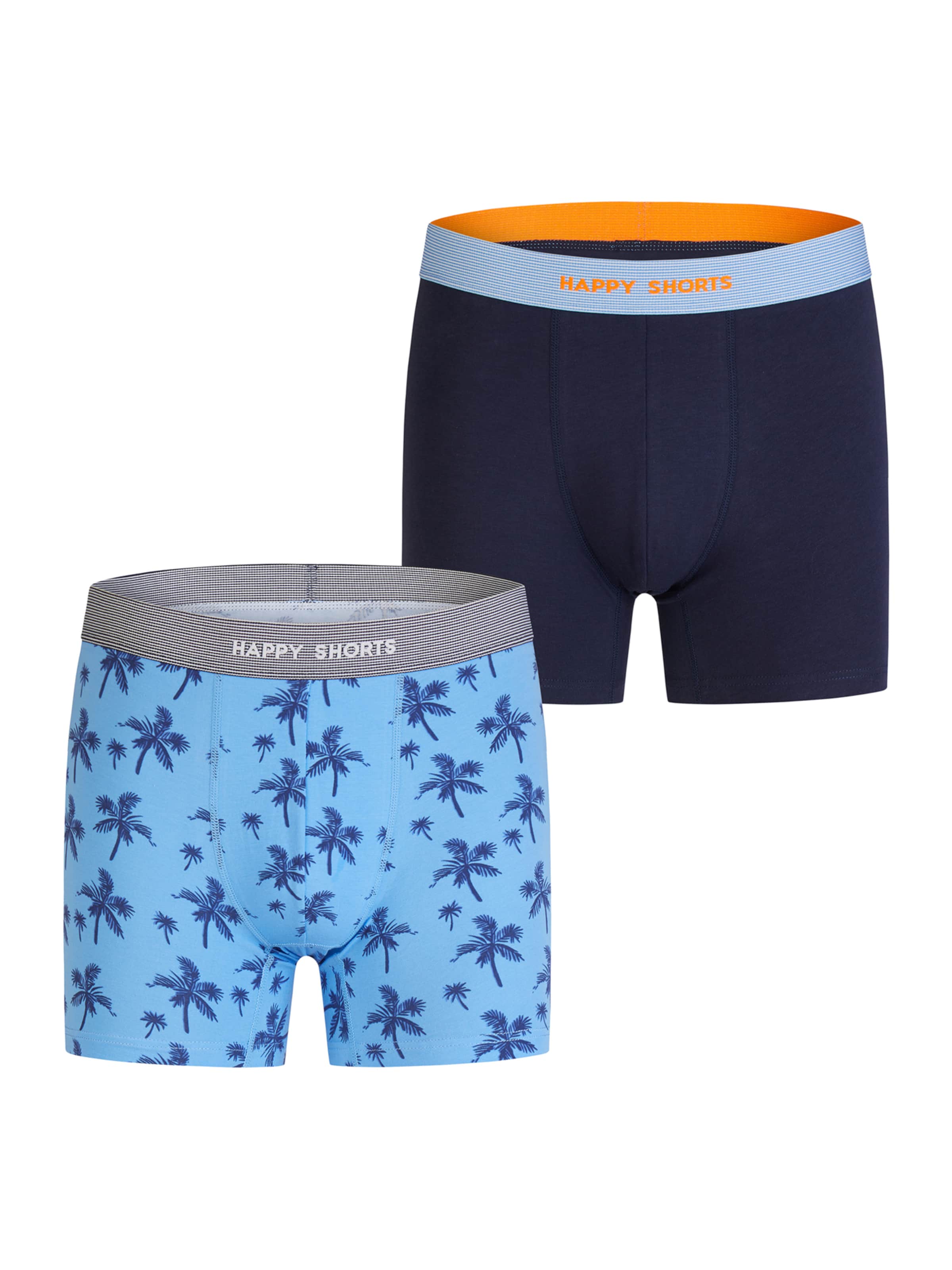 Happy Shorts Retro Boxer ' Jersey ' in Mischfarben: Vorderseite