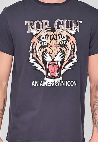 TOP GUN Shirt 'TG20213017' in Blue