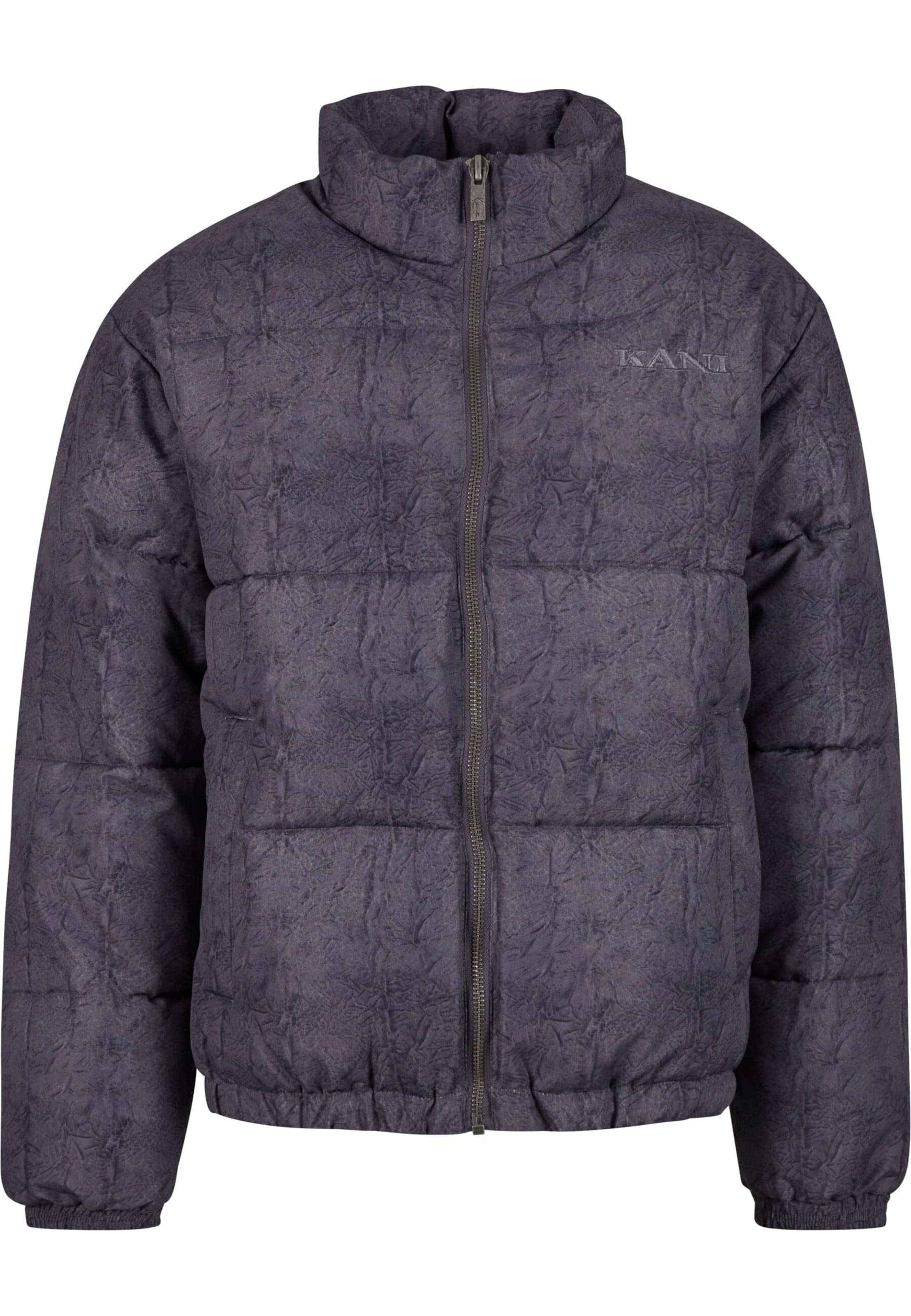 Karl Kani Winter jacket in Grey: front
