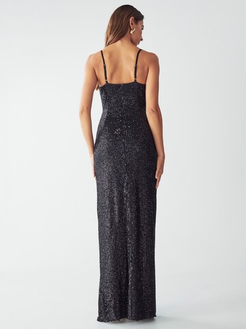 BWLDR Kleid  'INDY ' in Schwarz: Rückseite