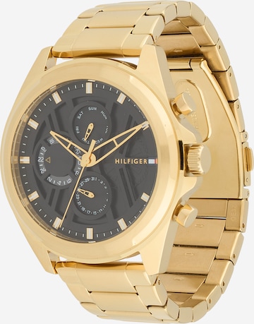 TOMMY HILFIGER Analoginen kello 'Jax' värissä kulta: etupuoli