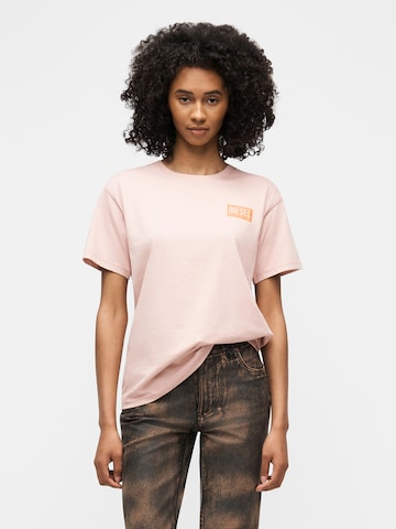 DIESEL Koszulka 'T-NORMY-S6' w kolorze różowy: przód