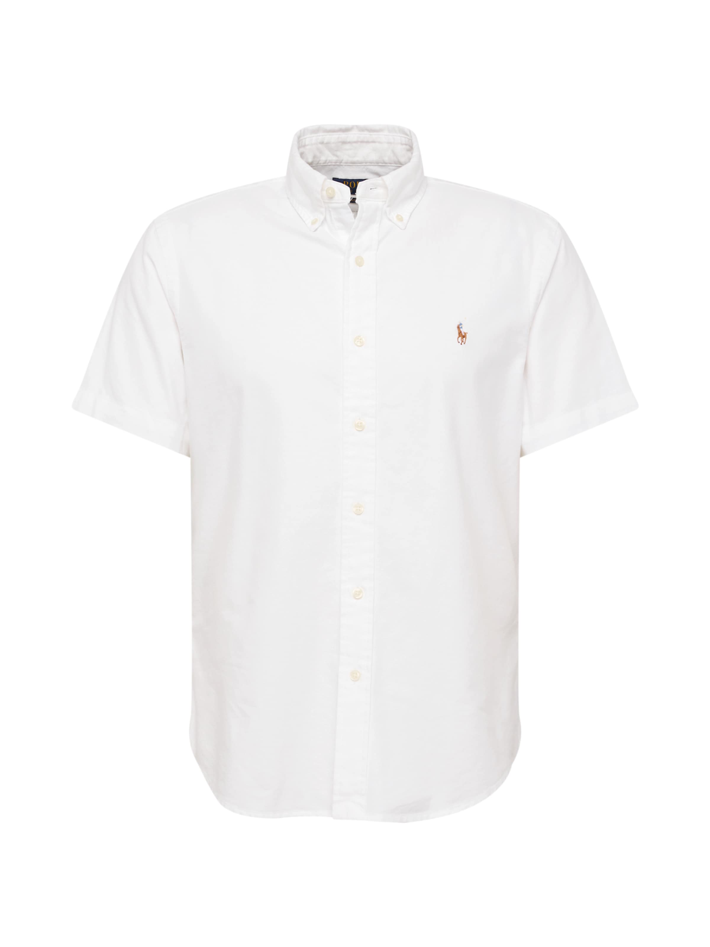 Polo Ralph Lauren Regular Fit Hemd in Weiß: Vorderseite