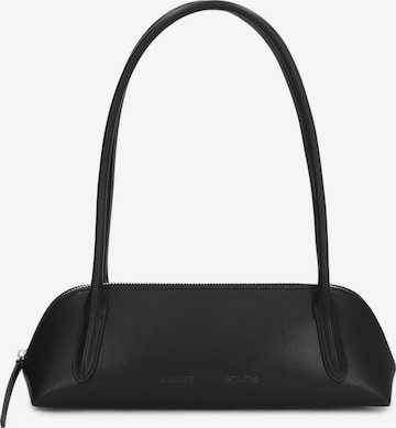 Borsa a spalla di Kazar Studio in nero: frontale