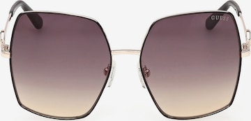 Occhiali da sole di GUESS in oro: frontale