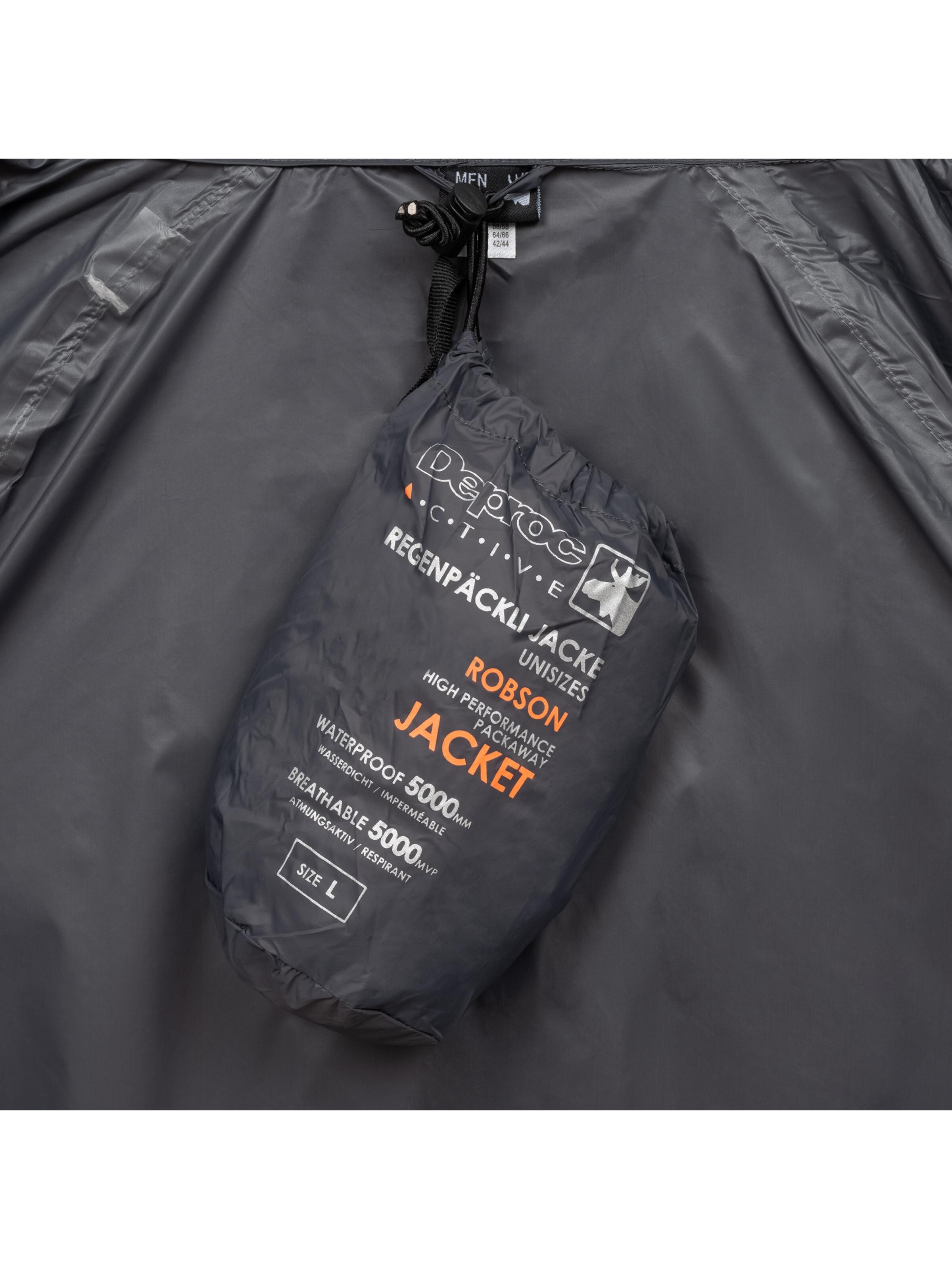 deproc Performance Jacket 'ROBSON' in Grey