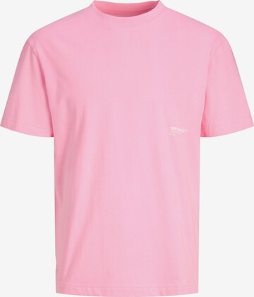 rozā JACK & JONES T-Krekls 'Clan': no priekšpuses