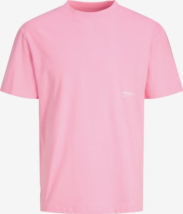 JACK & JONES T-Shirt 'Clan' in Pink: predná strana