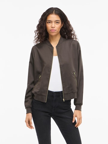 VILA Between-season jacket 'VIBubble' in Brown: front