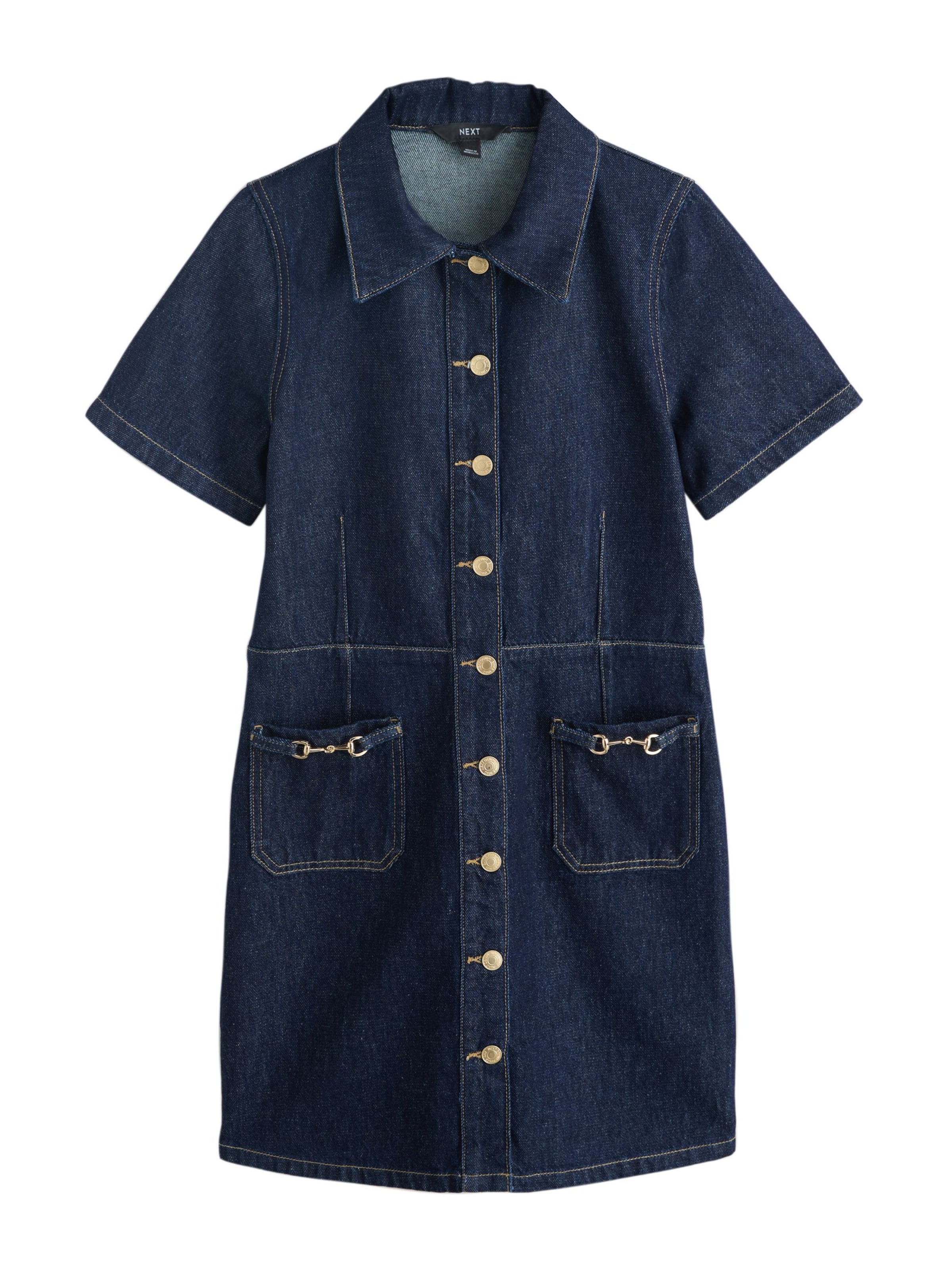 Next Blousejurk in Blauw: voorkant