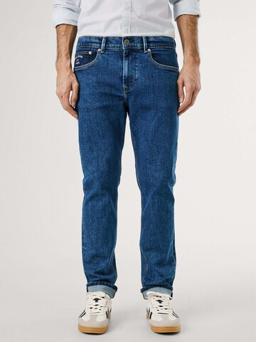 Pepe JeansSlimfit Traperice - plava boja: prednji dio