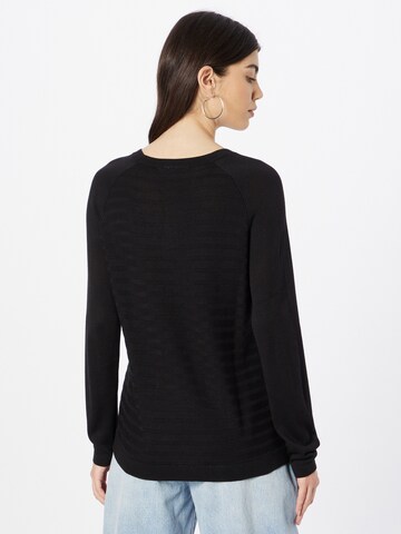 QS Pullover in Schwarz