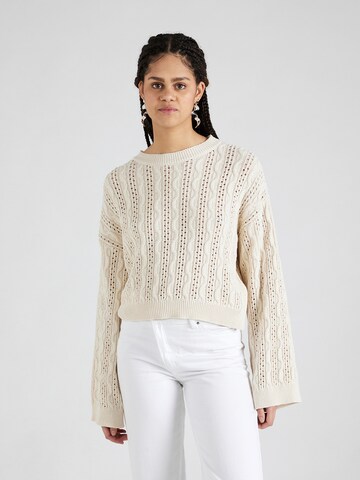 Pull-over 'Dana' STUDIO SELECT en beige : devant