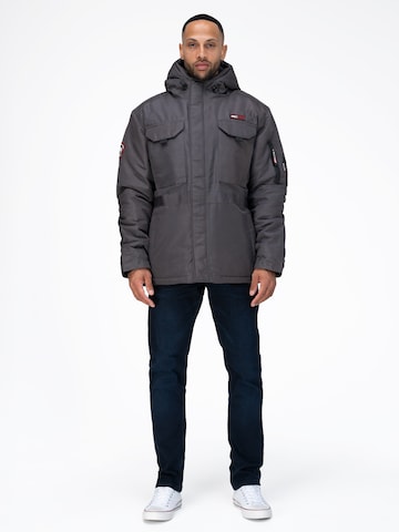 Rock Creek Winterjacke in Grau