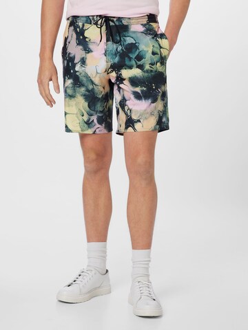 Volcom Boardshorts in Geel: voorkant